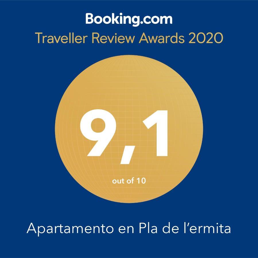Apartamento en Pla de l’ermita Bagian luar foto